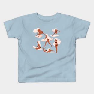 Surfer Girls Kids T-Shirt